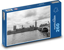 Londýn - Westminster, Big Ben Puzzle 260 dílků - 41 x 28,7 cm