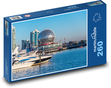 Vancouver - Kanada, Telusový svět vědy Puzzle 260 dílků - 41 x 28,7 cm