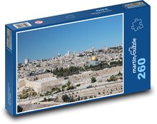 Jerusalem - historisches Zentrum, Stadt Puzzle 260 Teile - 41 x28,7 cm