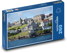 Krajina - mesto, pobrežie Puzzle 260 dielikov - 41 x 28,7 cm 