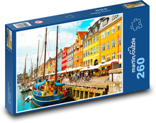 Kopenhaga - Dania Puzzle 260 elementów - 41x28,7 cm