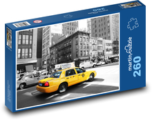 Taxi - New York, Spojené státy americké Puzzle 260 dílků - 41 x 28,7 cm