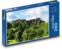Zamek w Edynburgu, Szkocja Puzzle 260 elementów - 41x28,7 cm