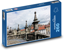 Katedrála - Santiago de Compostela, Španielsko Puzzle 260 dielikov - 41 x 28,7 cm