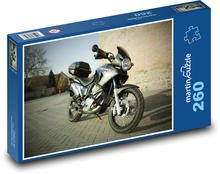 Motocykl - Honda Transalp Puzzle 260 elementów - 41x28,7 cm