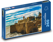 Akko - Izrael, moře Puzzle 260 dílků - 41 x 28,7 cm