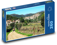 Příroda - krajina, Francie Puzzle 260 dílků - 41 x 28,7 cm