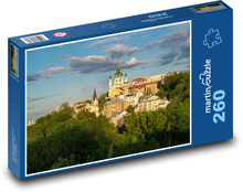 Kyjev - Ukrajina, hlavní město Puzzle 260 dílků - 41 x 28,7 cm