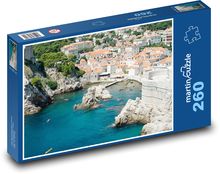 Dubrovník - město, Chorvatsko Puzzle 260 dílků - 41 x 28,7 cm