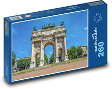Mediolan - Włochy, Arco della pace Puzzle 260 elementów - 41x28,7 cm