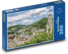 Switzerland - panorama, city Puzzle 260 pieces - 41 x 28.7 cm 