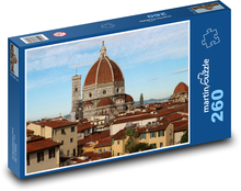Dom - Florencie, Itálie Puzzle 260 dílků - 41 x 28,7 cm