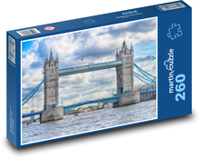 Tower Bridge - London, Thames Puzzle 260 pieces - 41 x 28.7 cm 