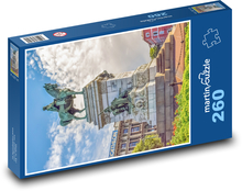 Platz - Statue, Denkmal Puzzle 260 Teile - 41 x28,7 cm