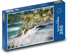 Rýn - Německo, řeka Puzzle 260 dílků - 41 x 28,7 cm