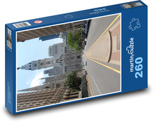 Philadelphie - centru města, město Puzzle 260 dílků - 41 x 28,7 cm