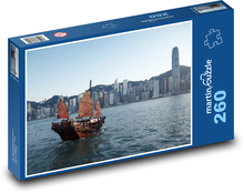 Port - Ship Puzzle 260 pieces - 41 x 28.7 cm 