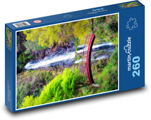 Most pri vodopáde Puzzle 260 dielikov - 41 x 28,7 cm 