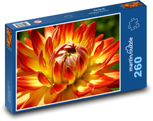 Dahlienblume - Gartenblume Puzzle 260 Teile - 41 x28,7 cm