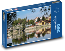 Schärding - Austria, baroque town Puzzle 260 pieces - 41 x 28.7 cm 
