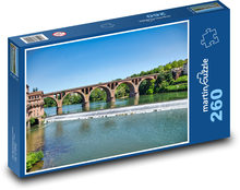 Albi - Brücke in Frankreich Puzzle 260 Teile - 41 x28,7 cm