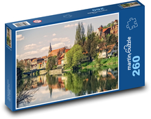 Rieka - stromy Puzzle 260 dielikov - 41 x 28,7 cm 
