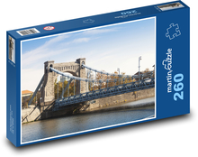 Most cez rieku - Vroclav Puzzle 260 dielikov - 41 x 28,7 cm 