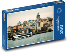 Galata - Turecko, Istambul Puzzle 260 dílků - 41 x 28,7 cm