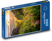 Sonnenuntergang in der Natur Puzzle 260 Teile - 41 x28,7 cm