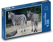 Zebra Puzzle 130 pieces - 28.7 x 20 cm 