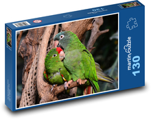 Papageien verliebt Puzzle 130 Teile - 28,7x20 cm
