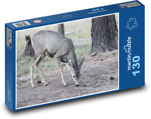 Deer in the forest Puzzle 130 pieces - 28.7 x 20 cm 