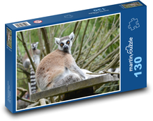 Madagaskar Lemur Puzzle 130 Teile - 28,7x20 cm