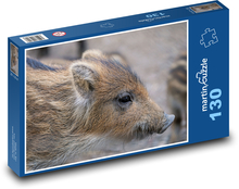 Prase - malé sele Puzzle 130 dílků - 28,7 x 20 cm