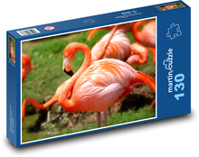 Flamingi Puzzle 130 elementów - 28,7x20 cm