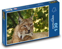 Rysí ostrov v lese Puzzle 130 dielikov - 28,7 x 20 cm 