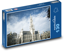City Hall on Grand Place, Brussels Puzzle 130 pieces - 28.7 x 20 cm 