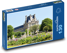 Najkrajšie záhrady Paríža Puzzle 130 dielikov - 28,7 x 20 cm