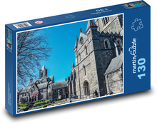 Dublin – Christ Church Cathedral, Irsko Puzzle 130 dílků - 28,7 x 20 cm