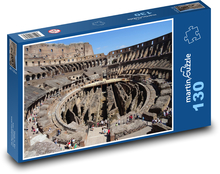 Rom, Kolosseum, Innenraum Puzzle 130 Teile - 28,7x20 cm