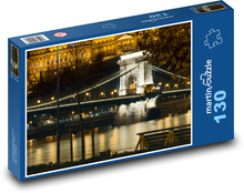 Most Łańcuchowy Budapeszt Puzzle 130 elementów - 28,7x20 cm
