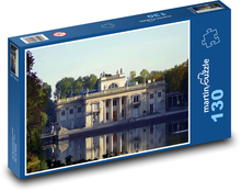 Varšava - palác na vodě Puzzle 130 dílků - 28,7 x 20 cm