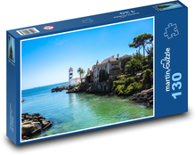 Lisbon Coastline Puzzle 130 pieces - 28.7 x 20 cm 