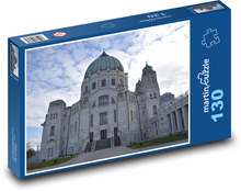 Vídeň, Kostel sv. Leopolda, Steinhof Puzzle 130 dílků - 28,7 x 20 cm