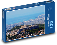 Greece skyline Puzzle 130 pieces - 28.7 x 20 cm