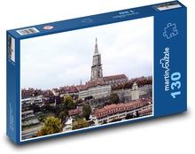 Švýcarsko - Bern Puzzle 130 dílků - 28,7 x 20 cm