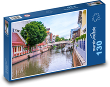 Thai Canal with Bridge Puzzle 130 pieces - 28.7 x 20 cm 