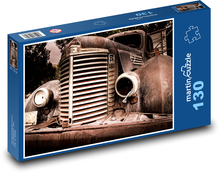 Starý americký truck Puzzle 130 dílků - 28,7 x 20 cm