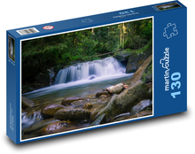 Vodopád na řece Puzzle 130 dílků - 28,7 x 20 cm