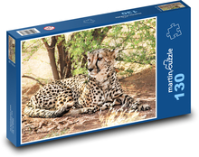 Gepard - Afrika Puzzle 130 dílků - 28,7 x 20 cm